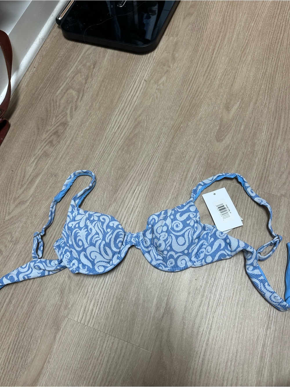 Dippin' Daisy's Blue Paisley Underwire Bikini Top - Picture 5 of 8